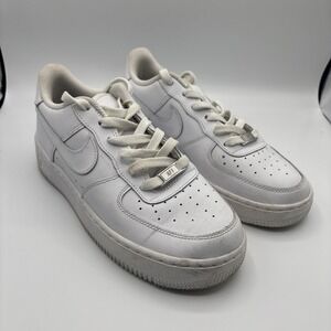 Nike Air Force 1 Kids‎ White Sneakers Size Boys 6.5Y